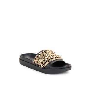 LAST ONE!! Kendall+Kylie 7M Black Leather Sandal